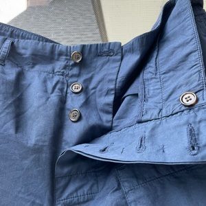 Blue cotton cargo pants by Sophie D’Hoore size 40